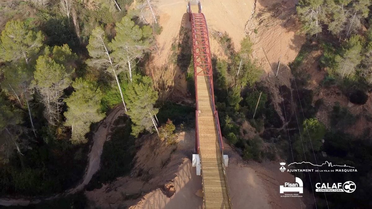 Read more about the article Can Quiseró Footbridge in Masquefa